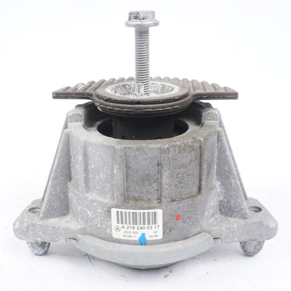 10-16 Mercedes E350 W207 Engine Motor Mount Bracket Left Side A2182400317 OEM