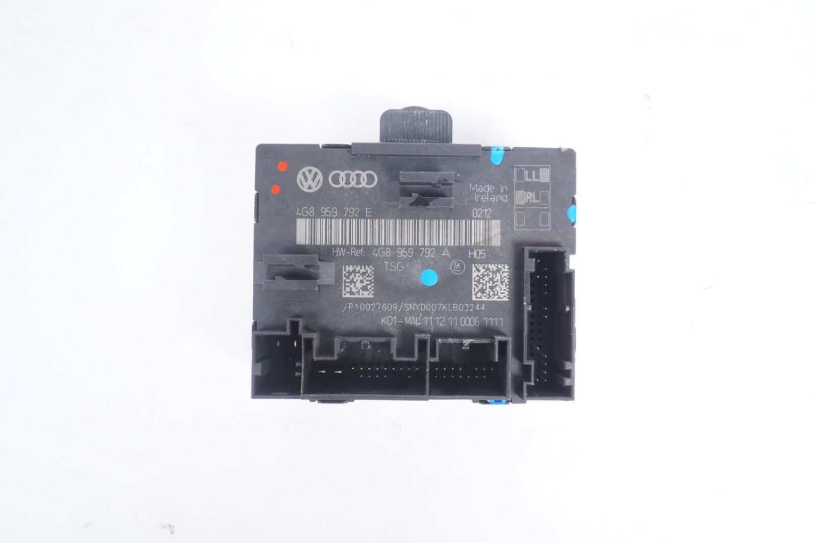 12-18 Audi A7 Front Right Passenger Side Door Control Module 4G8959792E Oem
