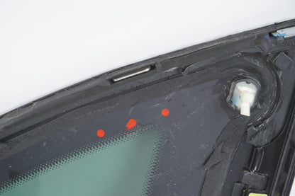 11-18 PORSCHE CAYENNE OEM REAR QUARTER GLASS WINDOW DRIVER LEFT