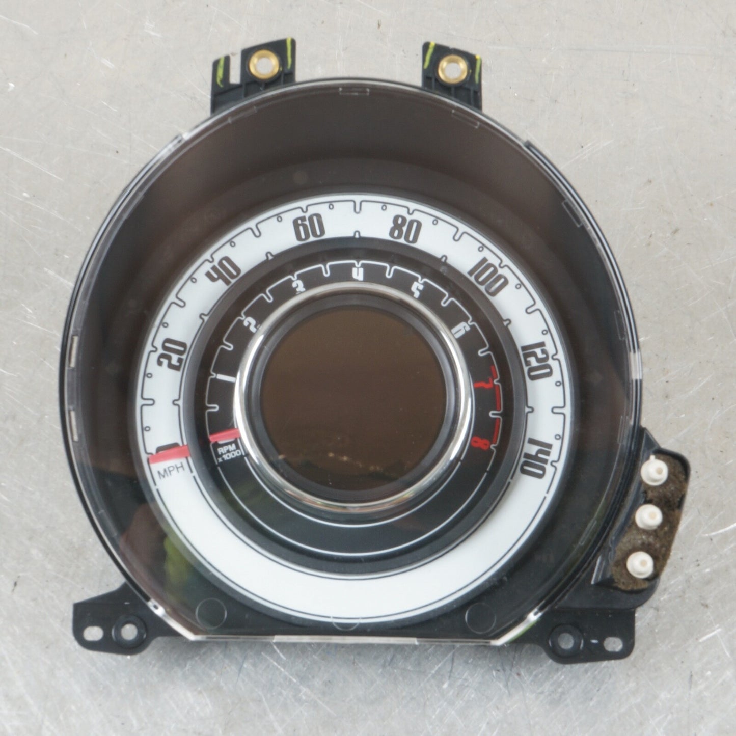 12 FIAT 500 MT SPEEDOMETER INSTRUMENT GAUGE CLUSTER  ID 503010250102