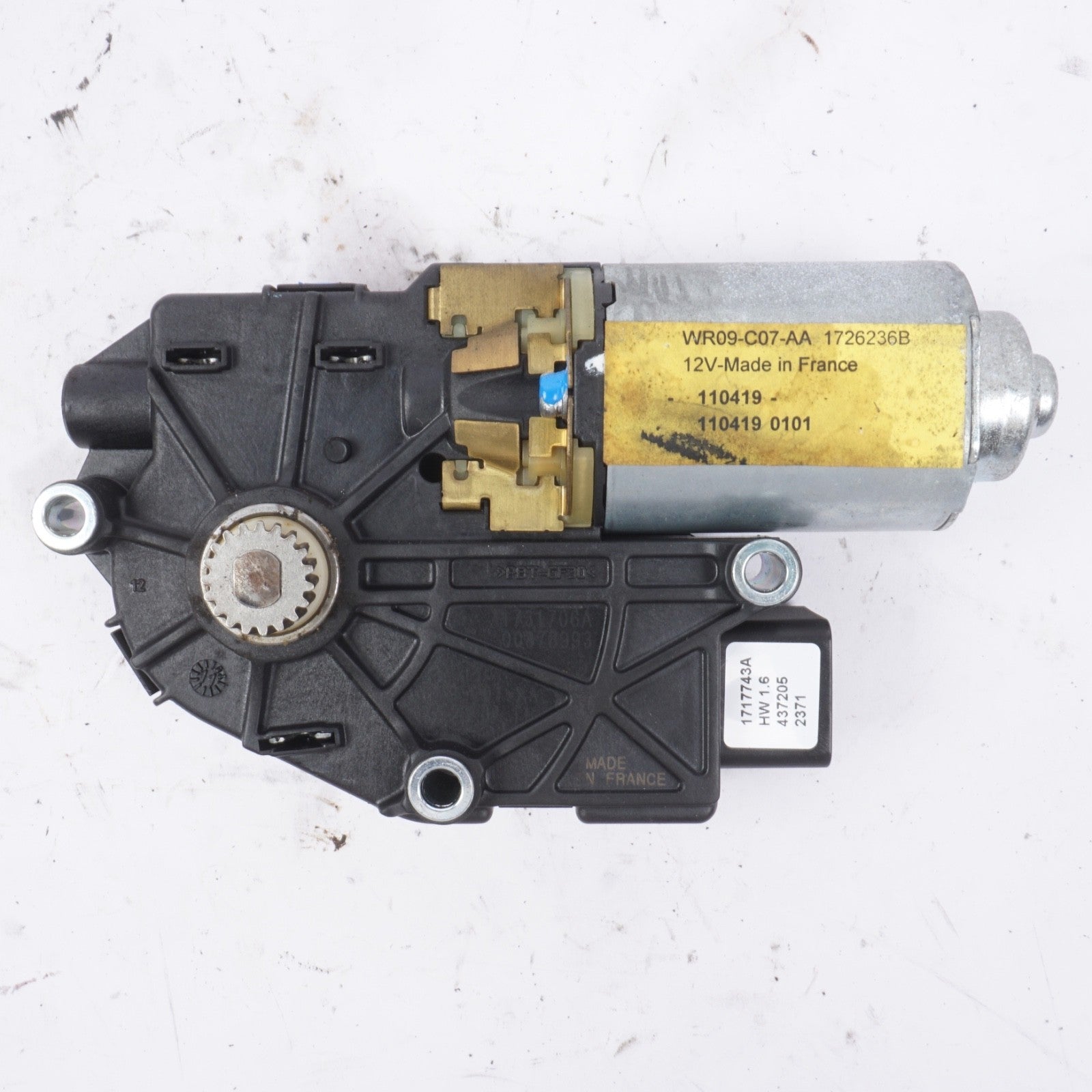 2012 - 2013 VOLVO C70 CONVERTIBLE BOOTLID ROOF LOCKING MOTOR