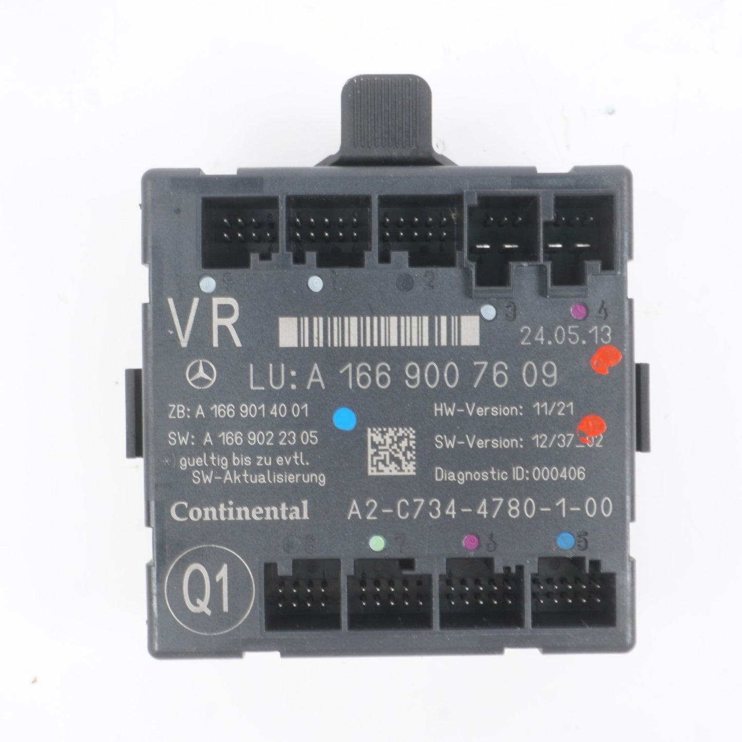 2012-2016 Mercedes ML GL Front Right Passenger Door Control Module  OEM