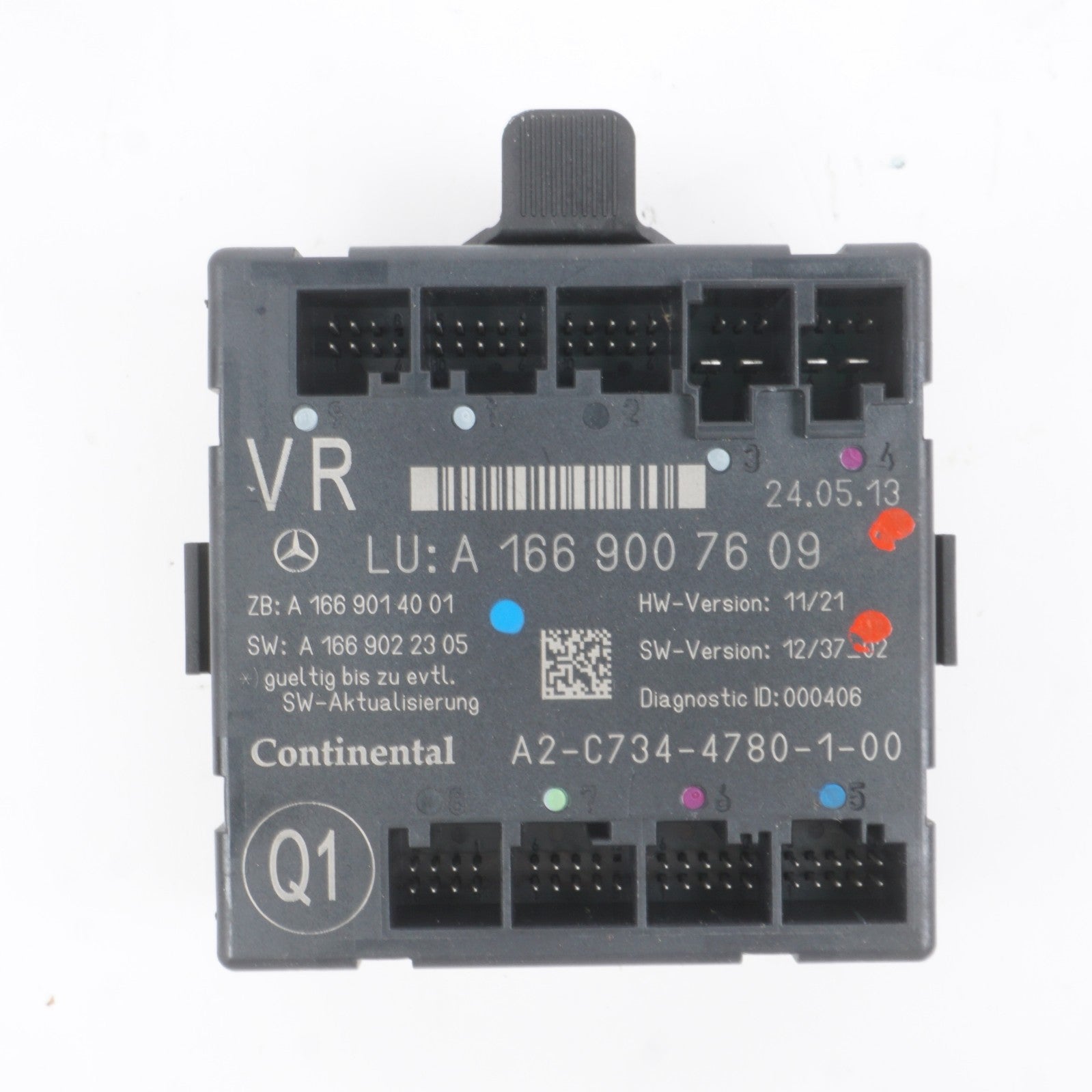 2012-2016 Mercedes ML GL Front Right Passenger Door Control Module  OEM