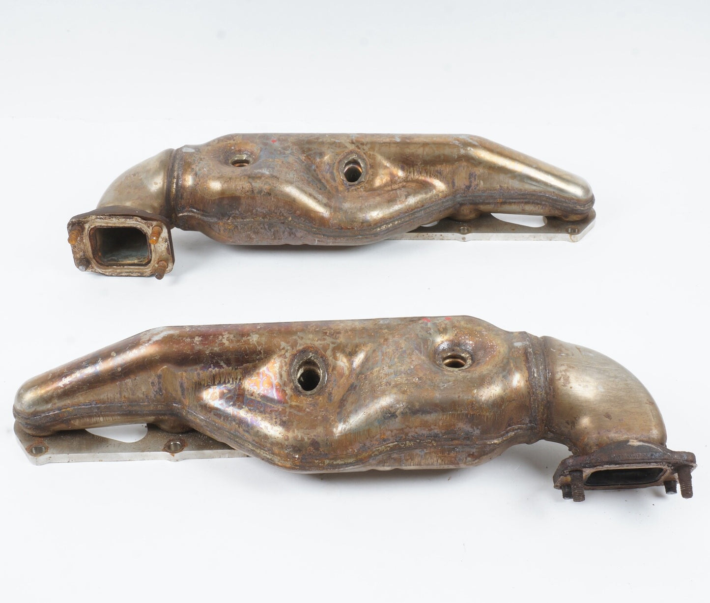 10-20 Bentley Mulsanne 6.75L Engine Motor Left Right Exhaust Manifold Pair