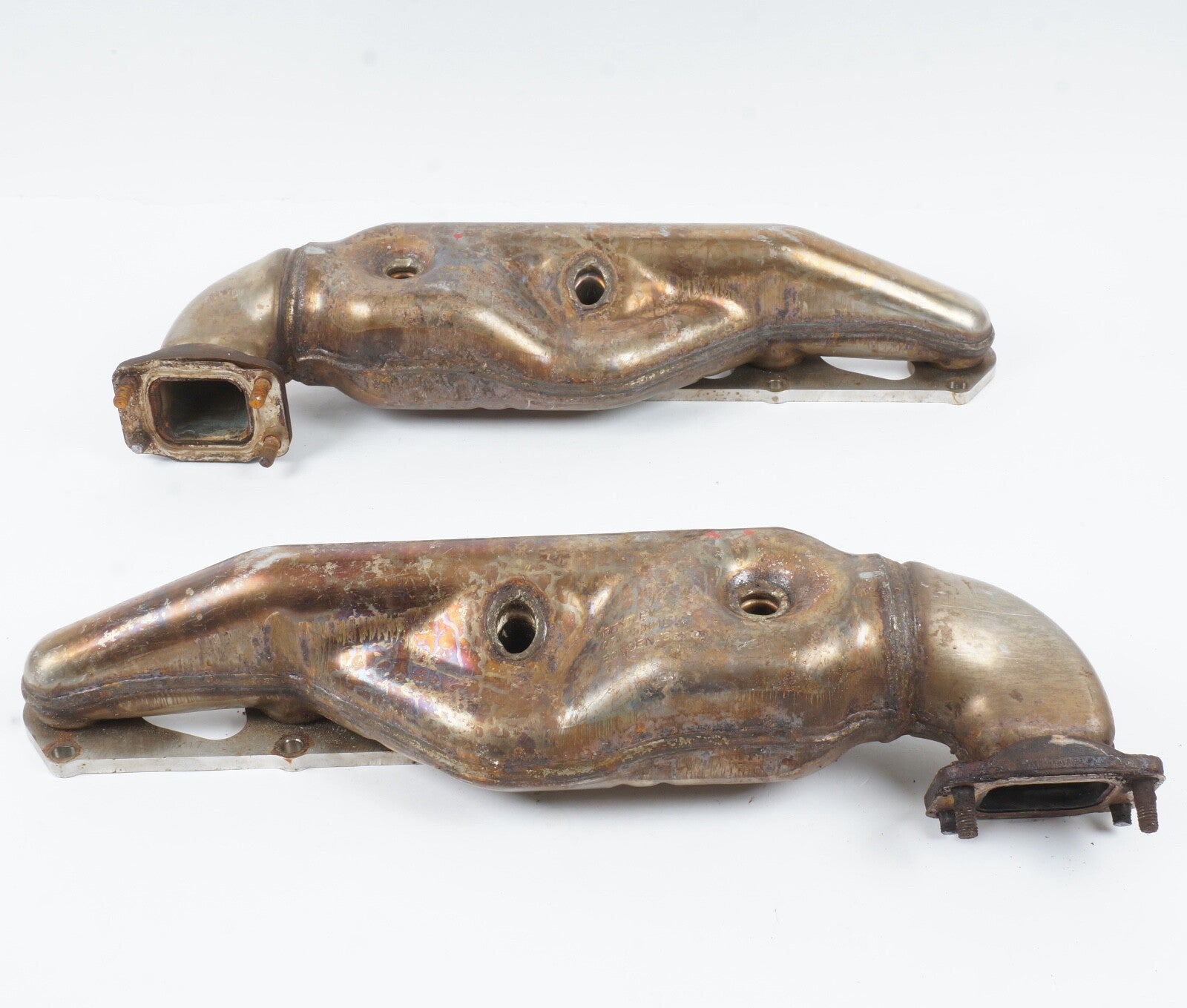 10-20 Bentley Mulsanne 6.75L Engine Motor Left Right Exhaust Manifold Pair