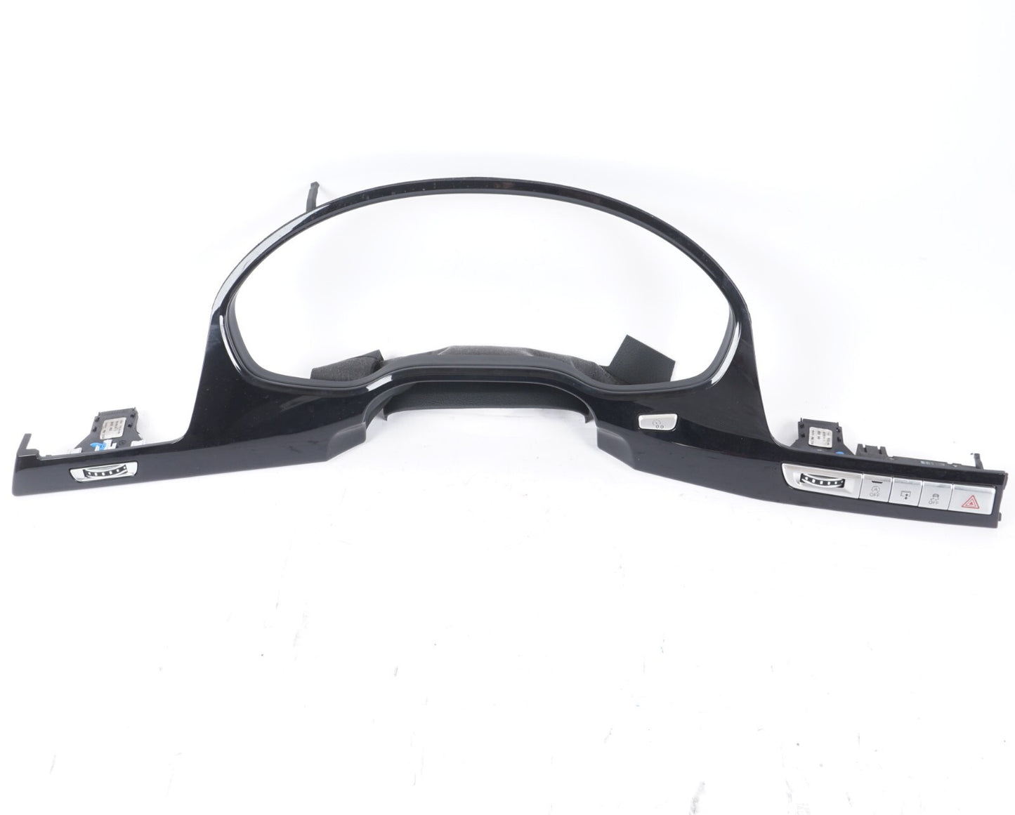 12-17 AUDI A8L A8 DASH SPEEDOMETER CLUSTER BEZEL TRIM 4H1853191  OEM