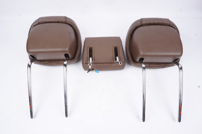 2014 - 2017 MERCEDES S550 W222 FRONT LEFT RIGHT SEAT HEADREST HEAD REST BROWN