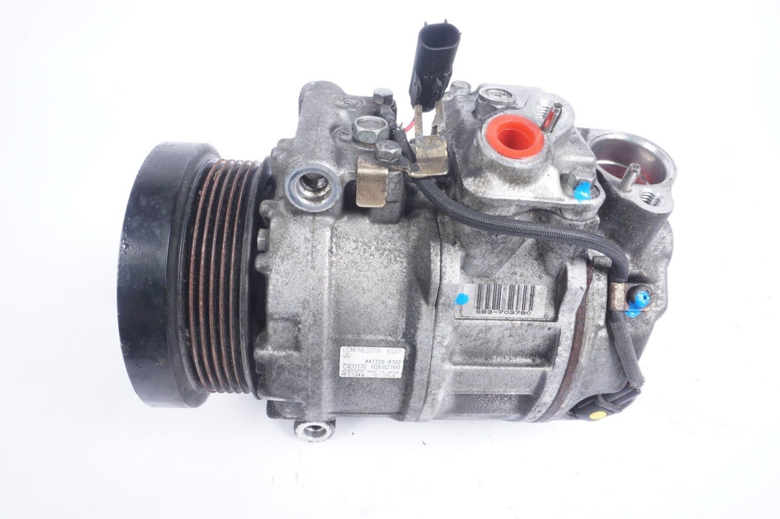 03-06 Mercedes R230 SL500 SL55 AC A/C Air Conditioning Compressor 0012300211 OEM