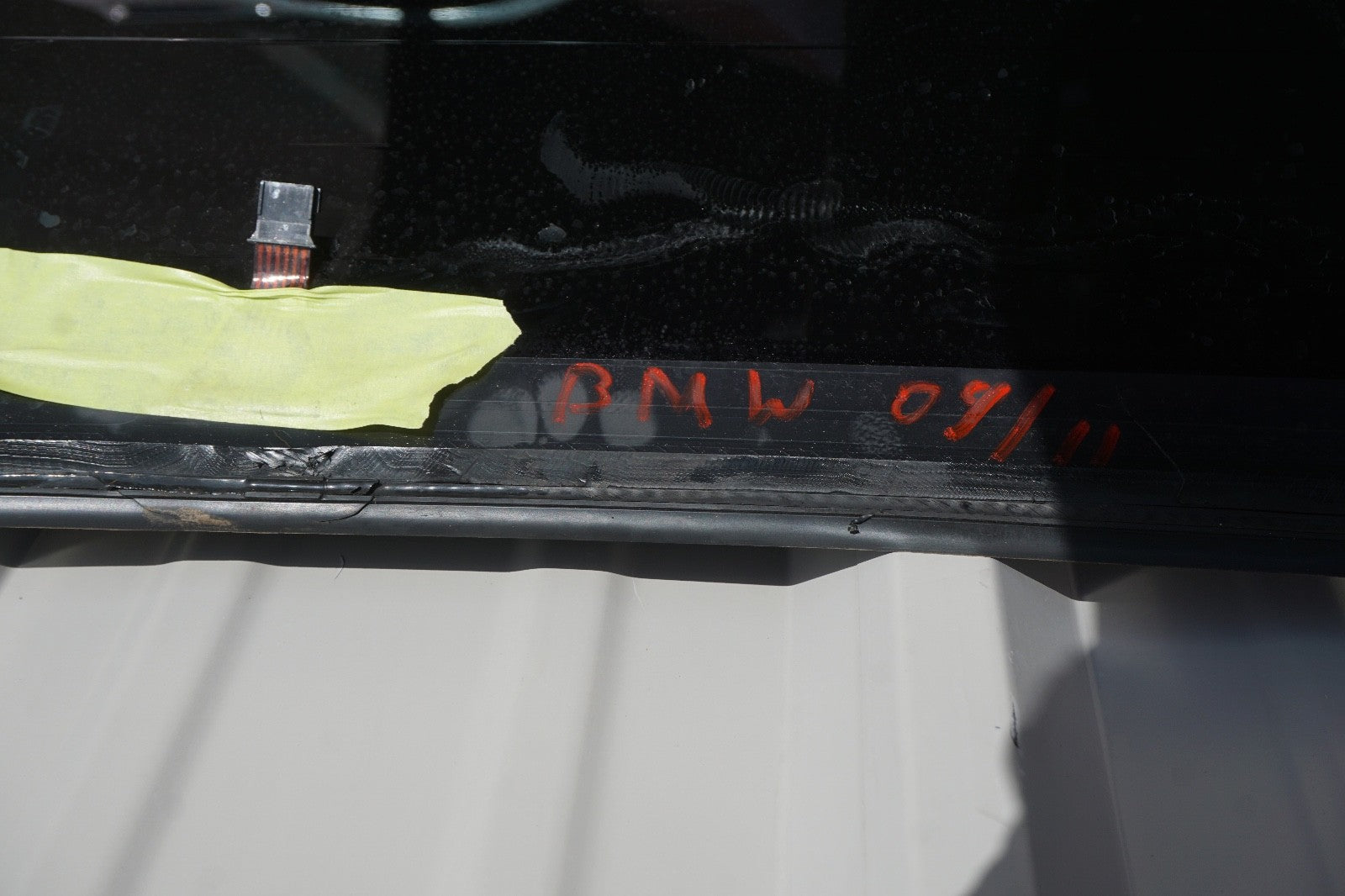 2013 - 2019 BMW F06 650i 640i M6 GC REAR WINDSHIELD BACK GLASS WINDOW PANEL OEM