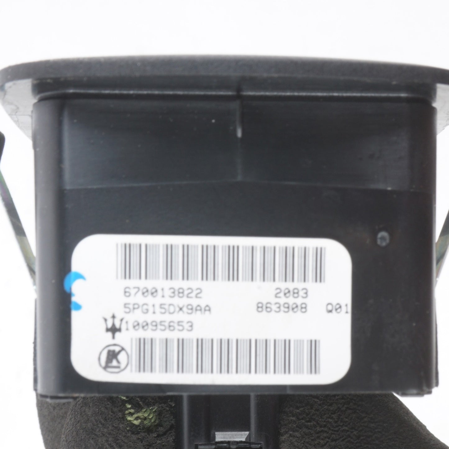 2014 - 2020 Maserati Quattroporte Rear Left Window Control Switch OEM