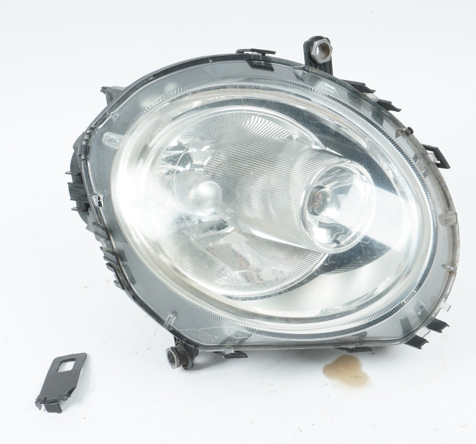 2007 - 2012 Mini Cooper Left Driver Headlight 0302517001 *BROKEN TAB* OEM