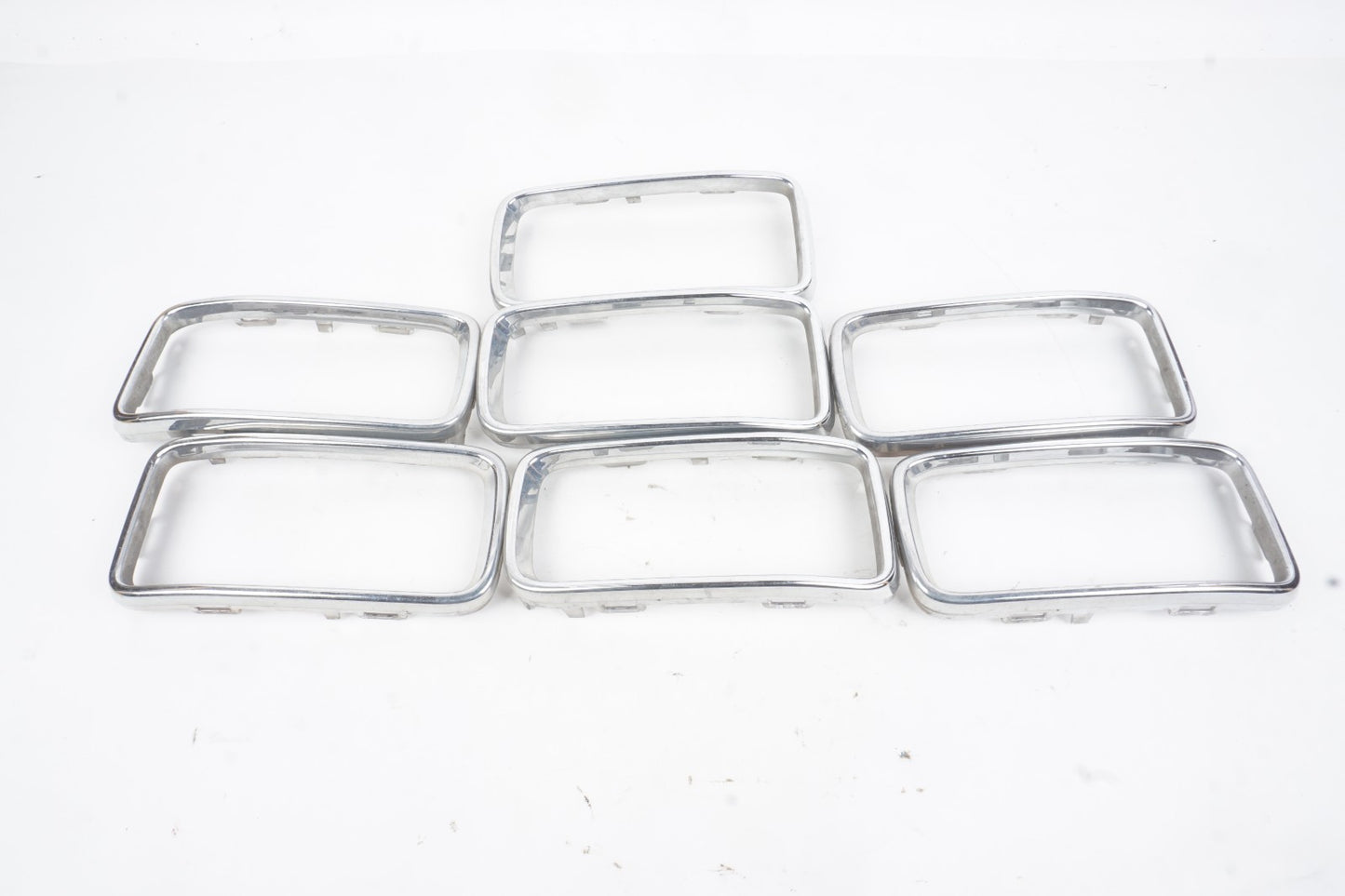 2019-2020 Jeep Renegade Front Grille Surround Bezel Chrome Set Of  7 OEM