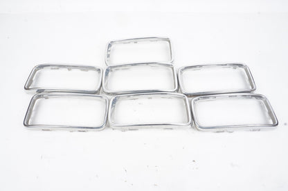 2019-2020 Jeep Renegade Front Grille Surround Bezel Chrome Set Of  7 OEM