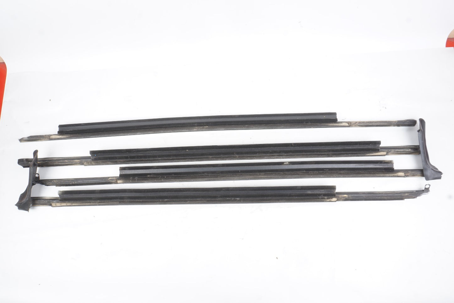 2011-2017 Audi A8L Door Window Belt Molding Trim Front & Rear *Long Base* OEM