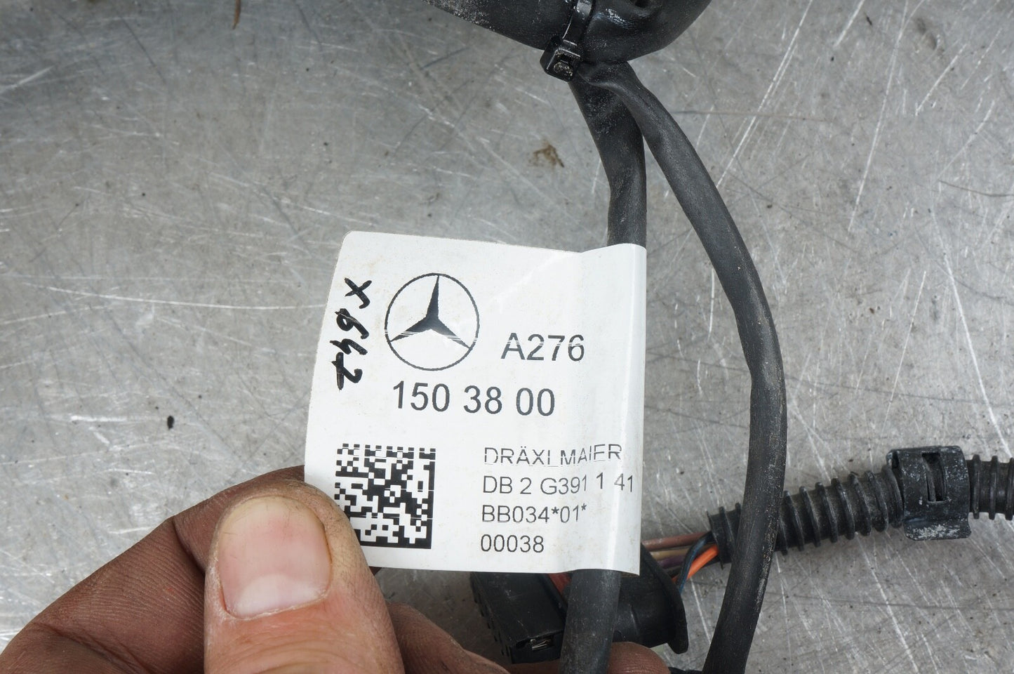 2017 - 20 Mercedes Benz SL450 3.0L Engine Wiring Harness 2761591025 2761503800