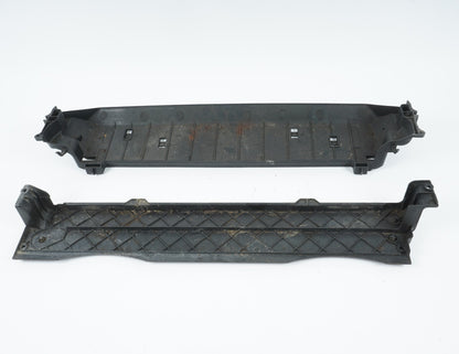 2008 - 2013 BMW X6 UPPER RADIATOR CARRIER COVER PANEL TRIM HOLDER SET OF 2 OEM