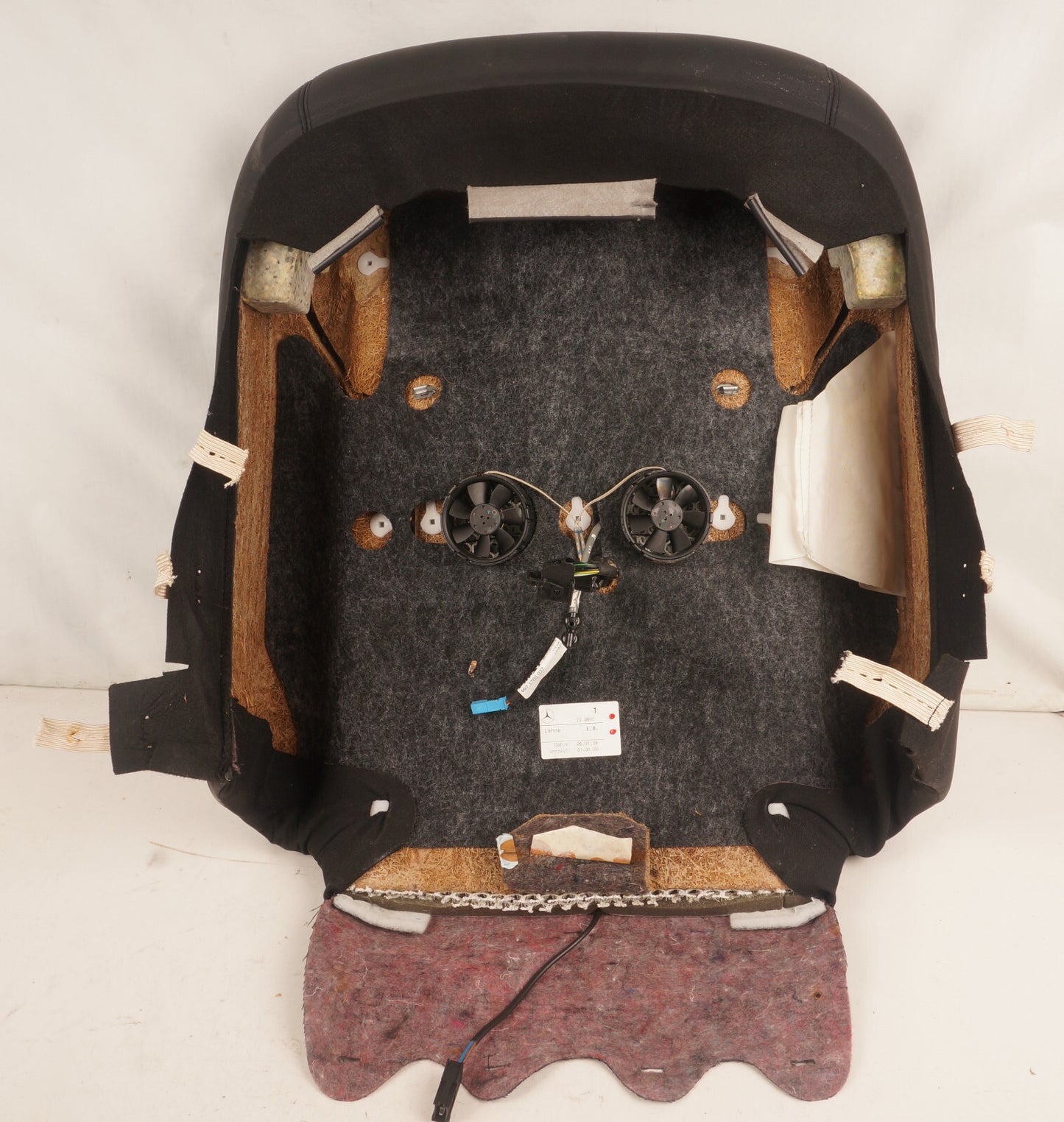 2007 - 2009 MERCEDES S550 W221 FRONT RIGHT PASSENGER SEAT BACK BACKREST UPPE OEM