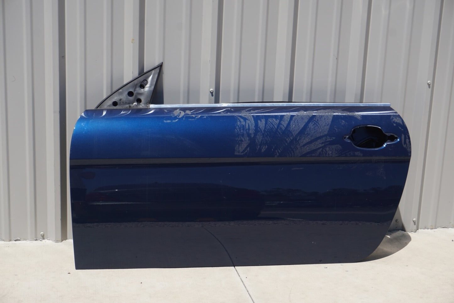 2004 - 2010 BMW 650I 645 CONVERTIBLE FRONT LEFT DRIVER DOOR SHELL OEM