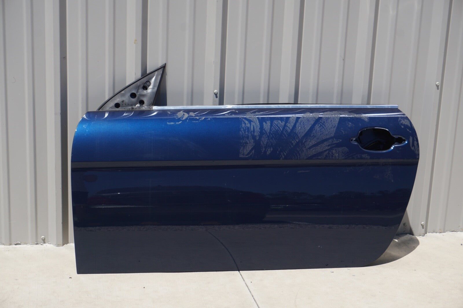 2004 - 2010 BMW 650I 645 CONVERTIBLE FRONT LEFT DRIVER DOOR SHELL OEM