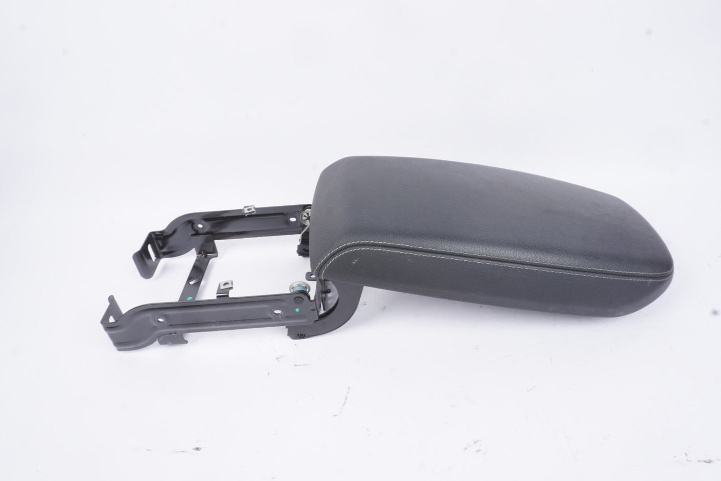 2011 - 2017 BMW X3 Center Console Black Leather Armrest Top Lid OEM