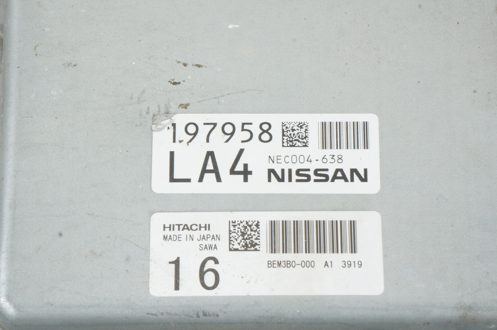 2012-2017 NISSAN QUEST ECM Engine Control Module 197958LA4