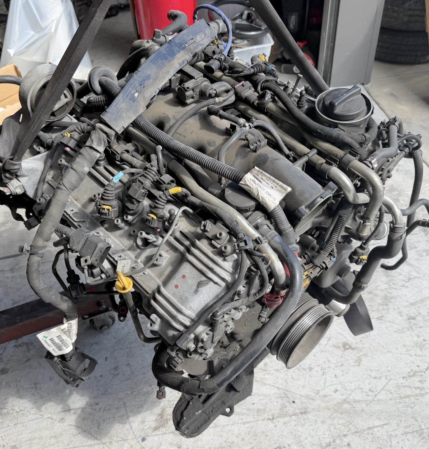 14-17 MASERATI GHIBLI M157 SQ4 3.0L  AWD A/T TWIN TURBO ENGINE 120K