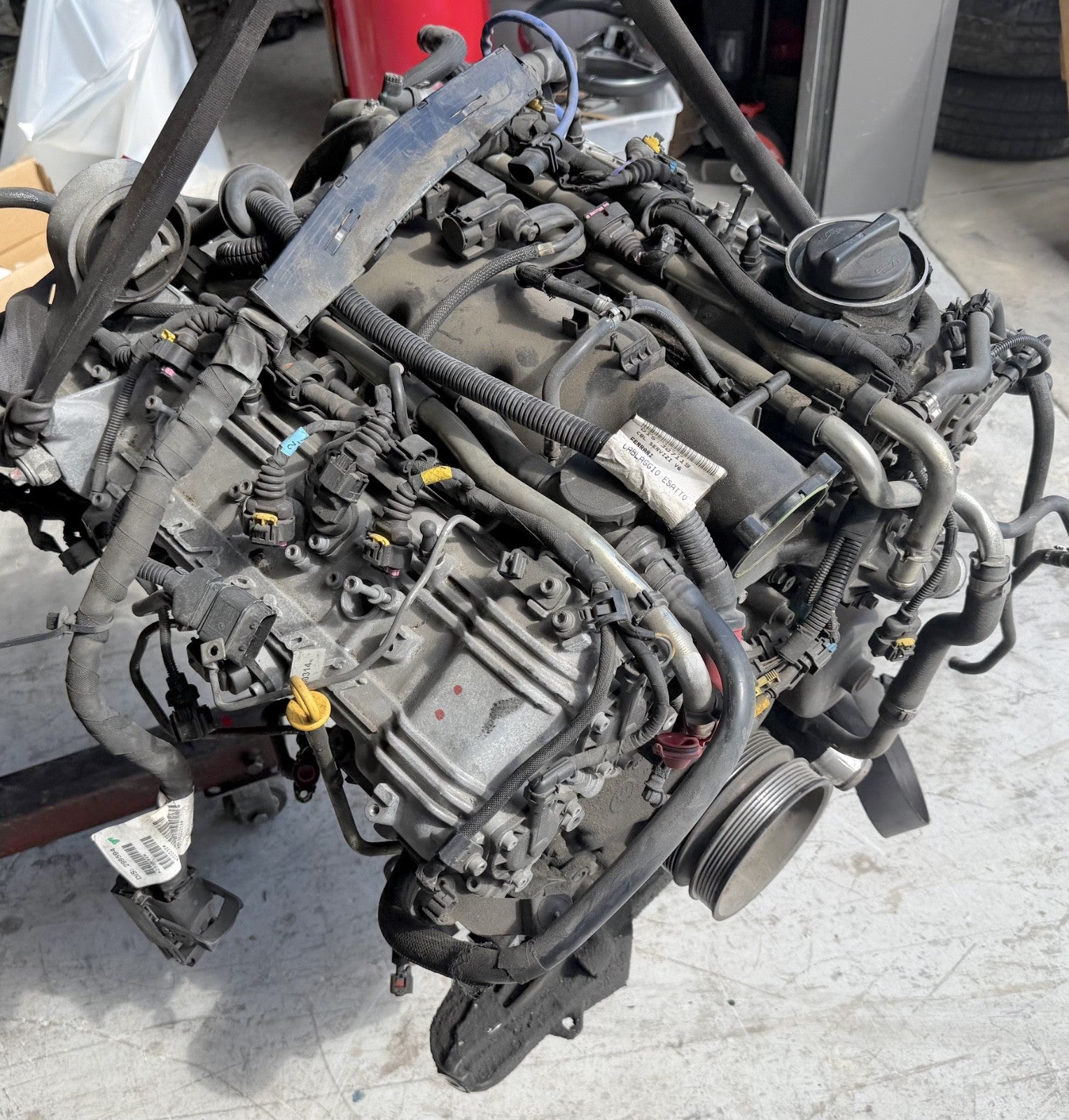 14-17 MASERATI GHIBLI M157 SQ4 3.0L  AWD A/T TWIN TURBO ENGINE 120K