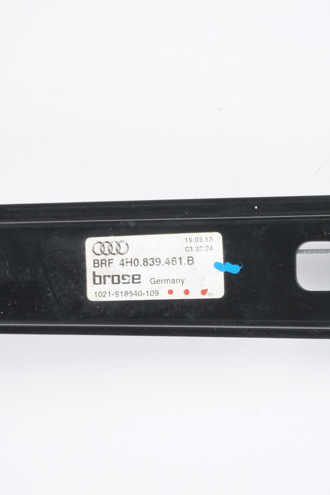 2011 - 2017 Audi A8L LONG Rear Left Driver Side Window Regulator OEM