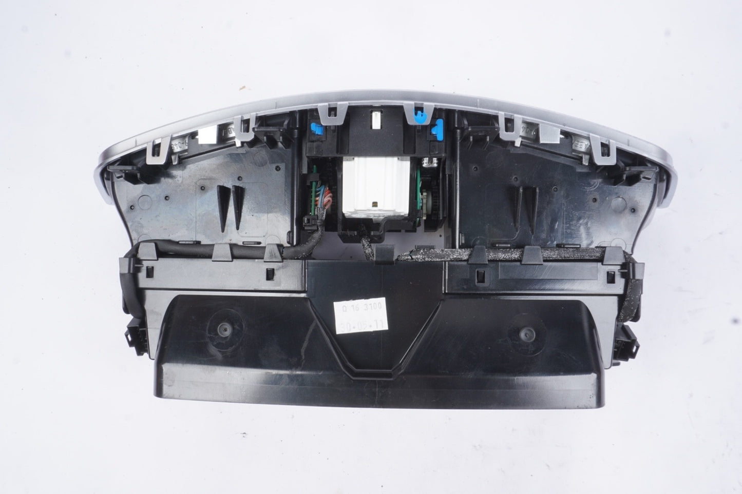 07-13 Mercedes W221 S550 Center Dash Air Vent AC A/C Clock Trim Cover Assembly
