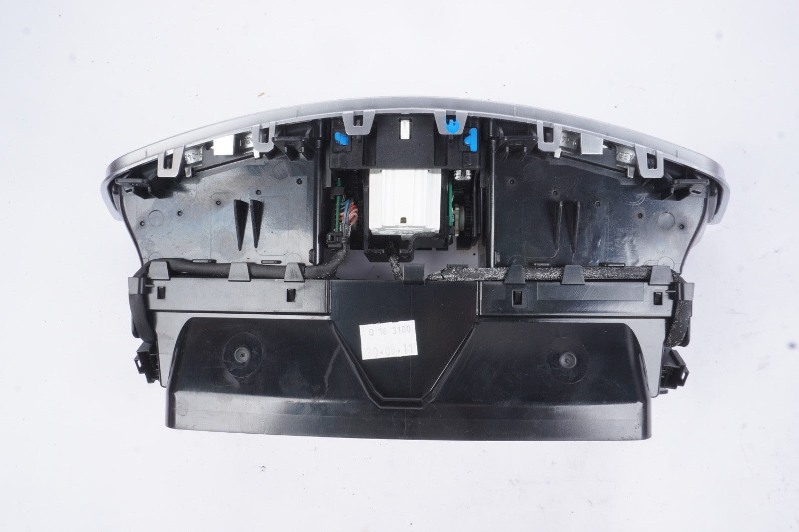 07-13 Mercedes W221 S550 Center Dash Air Vent AC A/C Clock Trim Cover Assembly