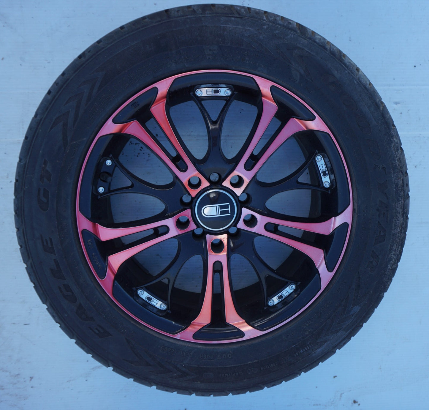 HD WHEELS RIMS & TIRE GOODYEAR EAGLE GT 225/55 r16 4x114 4x100