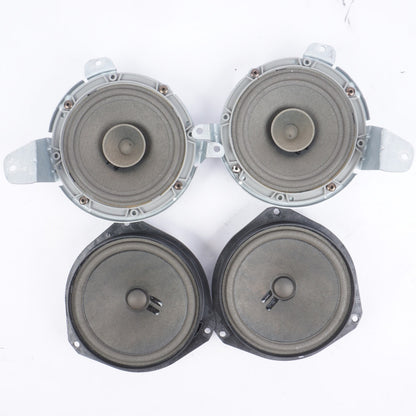 12-17 FIAT 500 INTERIOR AUDIO SPEAKER SET OF 4 ITEMS OEM