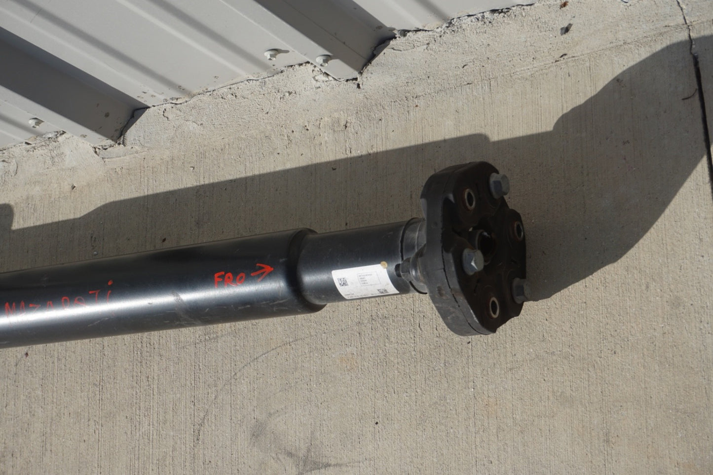 2014 - 2017 Maserati Ghibli 3.0L RWD Rear Drive Shaft Propeller OEM