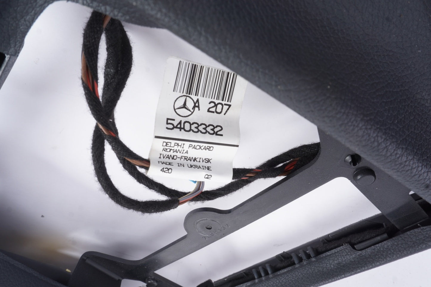2010 - 2017 Mercedes E350 E400 E550 Convertible Upper Top Trim Black
