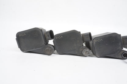 2017 - 2023 Alfa Romeo Giulia Stelvio 2.0L Ignition Coil Spark Plug Set Of 4 Oem