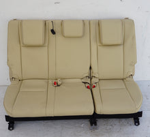 2014 - 2016 TOYOTA HIGHLANDER OEM REAR 3RD ROW SEAT | BLACK LEATHER BEIGE