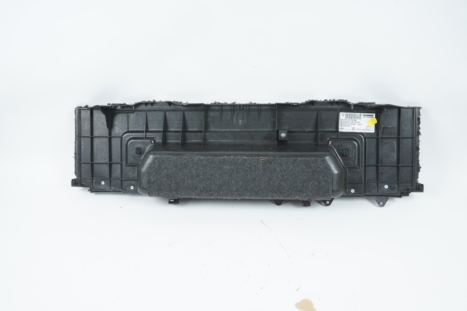 10 - 16 PORSCHE PANAMERA TRUNK CARGO AREA LOWER TRIM COVER PANEL 97055125104 OEM