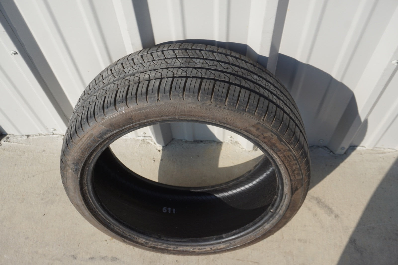 Pirelli Pzero All Season Plus 225/40R18 Tire (QTY 1) 9/32" - USED