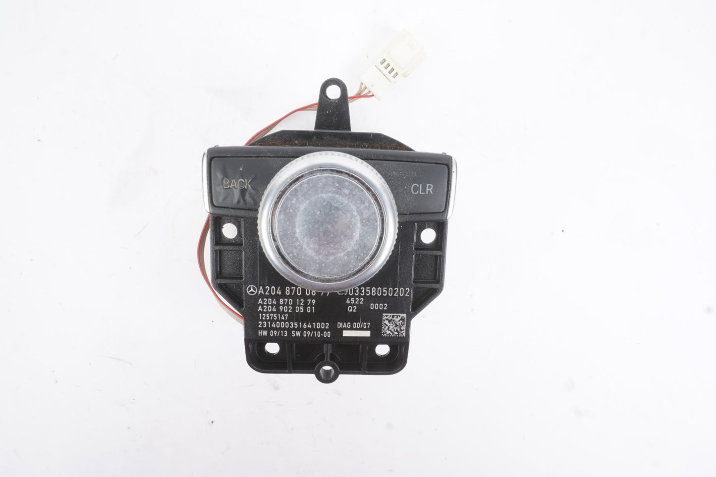 08-11 Mercedes C300 W204 Console Command Controller Knob Multi Switch Module OEM