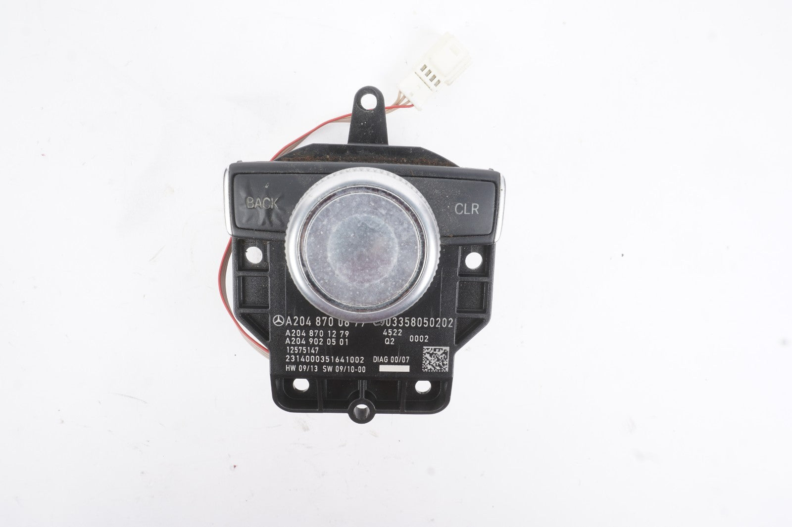08-11 Mercedes C300 W204 Console Command Controller Knob Multi Switch Module OEM