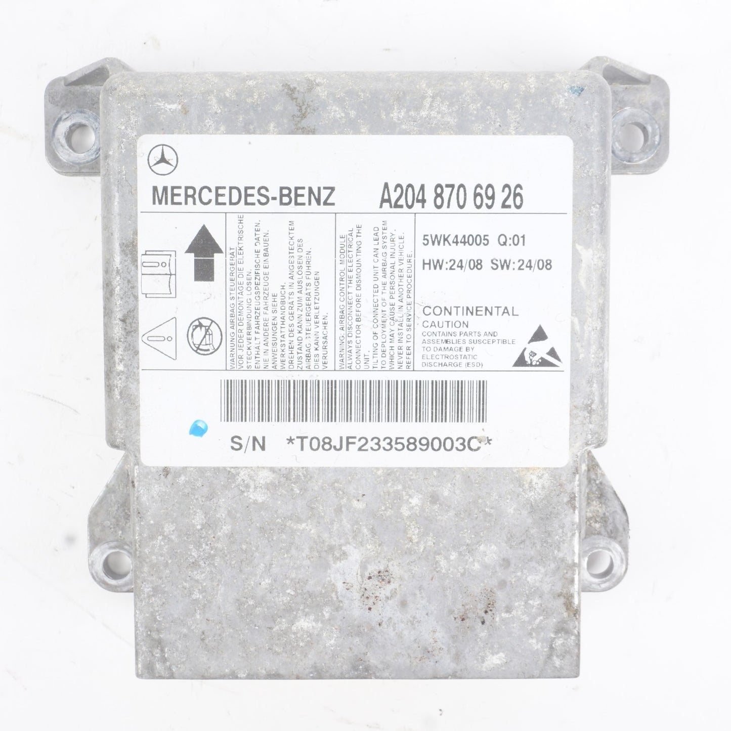 2008-2014 Mercedes W204 C300 Control Module Computer 2048706926 OEM