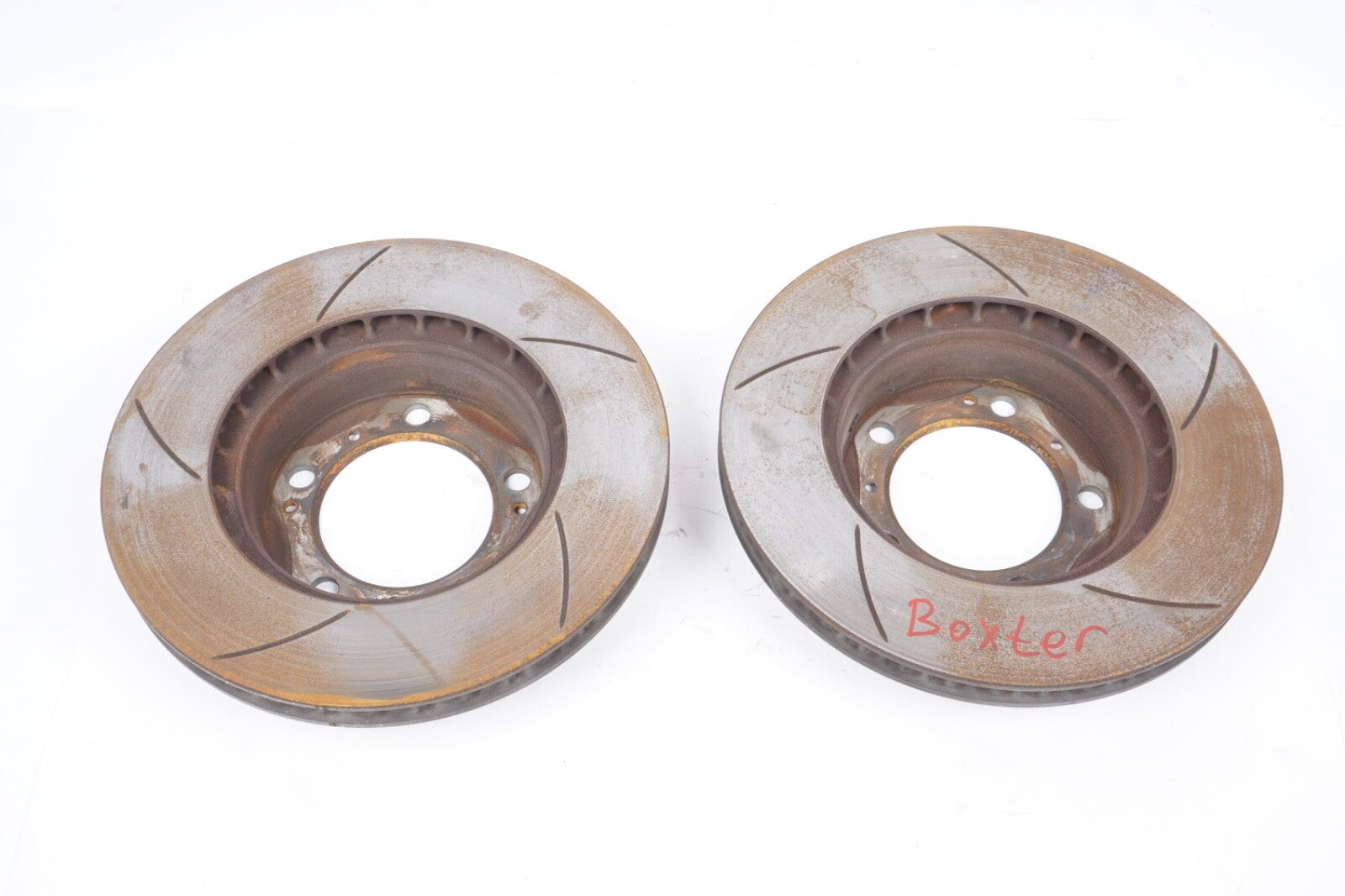 97-04 Porsche Boxster Front Left & Right Side Brake Disc Rotor Set Oem