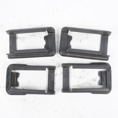 2014 - 2024 MASERATI GHIBLI FRONT RIGHT SEAT TRACK TRIM COVER SET OF 4 OEM