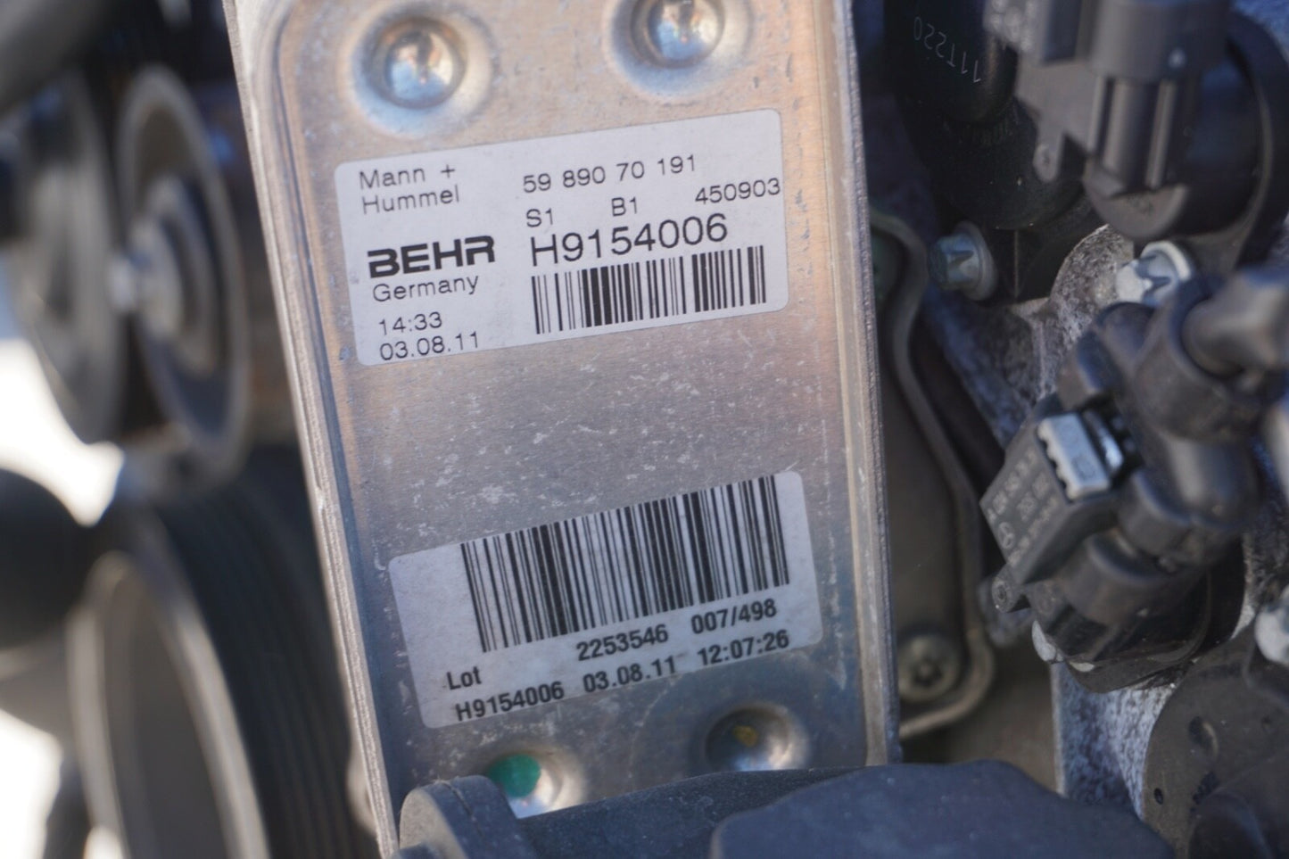 2012 MERCEDES C300 Engine 72k miles 3.0L RUNS GREAT  - TESTED
