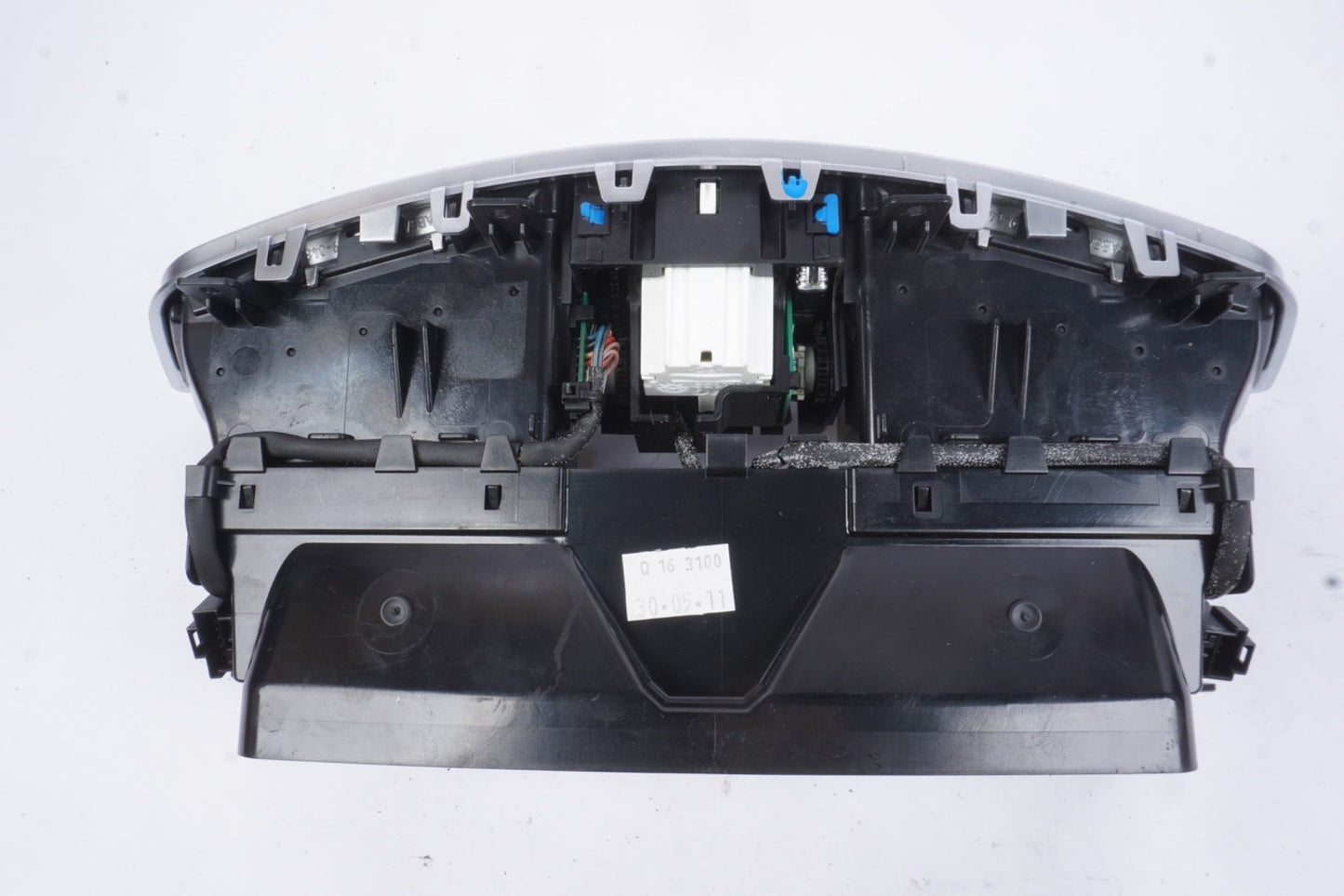 07-13 Mercedes W221 S550 Center Dash Air Vent AC A/C Clock Trim Cover Assembly