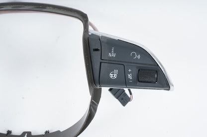 2012 - 2017 AUDI A7 STEERING WHEEL TRIM & SWITCHES CONTROLS OEM