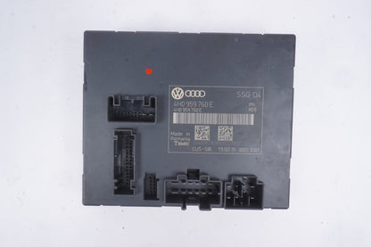 11-17 AUDI A8 A8L FRONT LEFT / RIGHT SEAT CONTROL MODULE 4H0959760E  OEM