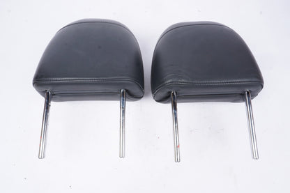 2010 - 2011 LEXUS IS250 IS350 CONVERTIBLE FRONT HEADREST  LEATHER PAIR BLACK