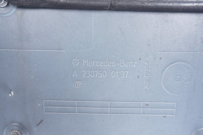 03-12 Mercedes R230 SL500 SL550 SL55 AMG Trunk Lid License Plate Holder OEM