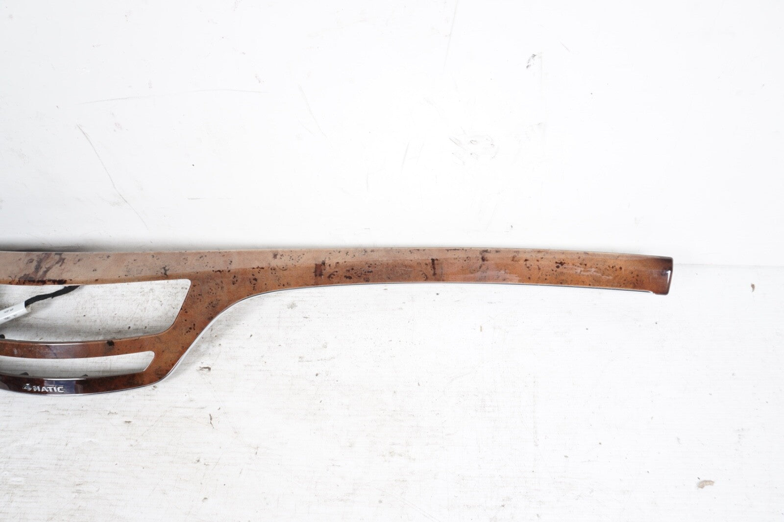 07-13 Mercedes W221 S63 S550 Dashboard Center Trim Molding 2216805471 Wood OEM